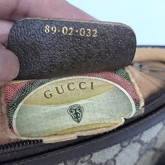 Gucci Crossbody Bag in Brown and Green - Picture 10 of 13